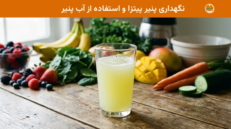 نگهداری پنیر پیتزا و استفاده از آب پنیر نگهداری پنیر پیتزا و استفاده از آب پنیر