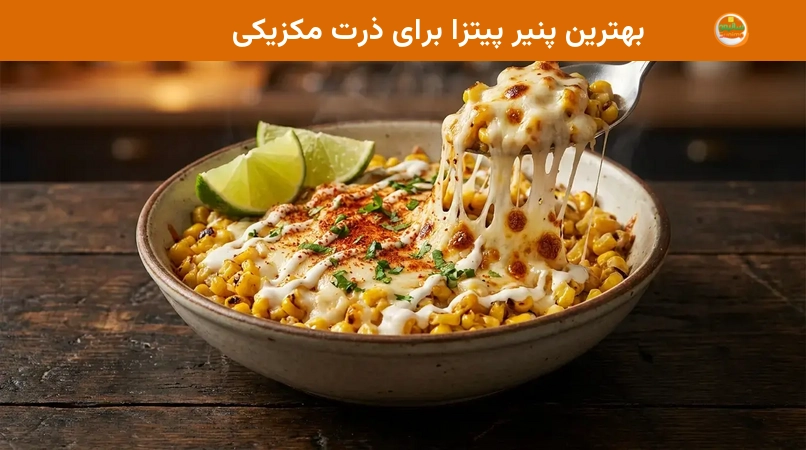 بهترین پنیر پیتزا برای ذرت مکزیکی بهترین پنیر پیتزا برای ذرت مکزیکی