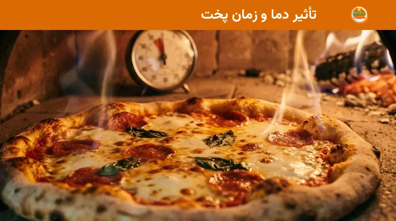 تأثیر دما و زمان پخت تأثیر دما و زمان پخت