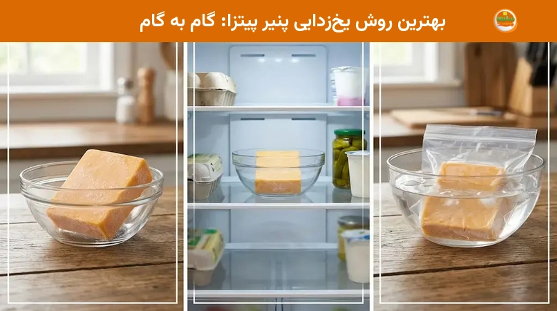 بهترین روش یخزدایی پنیر پیتزا: گام به گام بهترین روش یخزدایی پنیر پیتزا: گام به گام