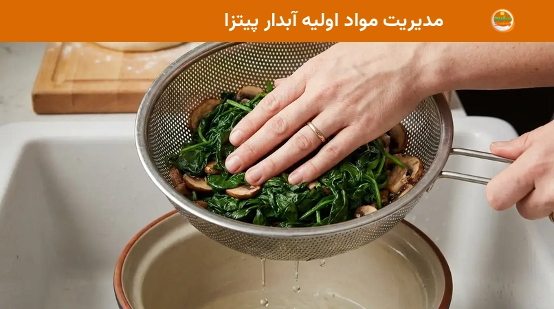 مدیریت مواد اولیه آبدار پیتزا مدیریت مواد اولیه آبدار پیتزا