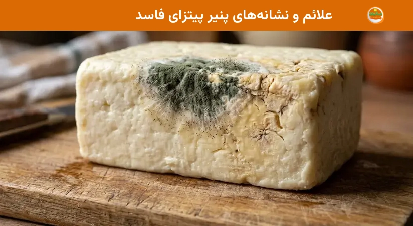 علائم و نشانههای پنیر پیتزای فاسد علائم و نشانههای پنیر پیتزای فاسد